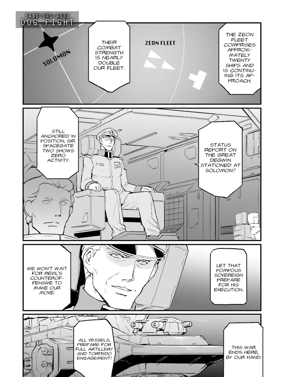 Mobile Suit Gundam MSV-R Legend of the Universal Century Heroes: The Fabulous Shin Matsunaga Zinmanga X Chapter 30 Page 1