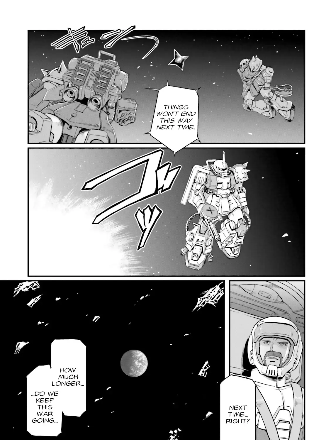 Mobile Suit Gundam MSV-R Legend of the Universal Century Heroes: The Fabulous Shin Matsunaga Zinmanga X Chapter 29 Page 43