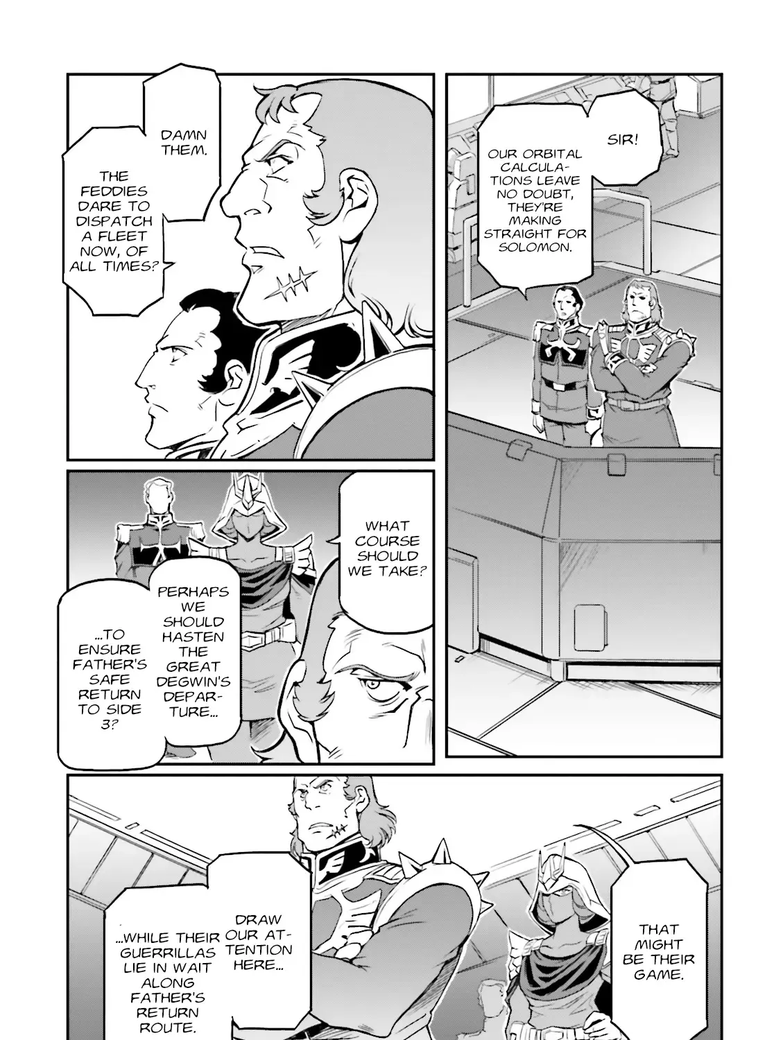 Mobile Suit Gundam MSV-R Legend of the Universal Century Heroes: The Fabulous Shin Matsunaga Zinmanga X Chapter 29 Page 51