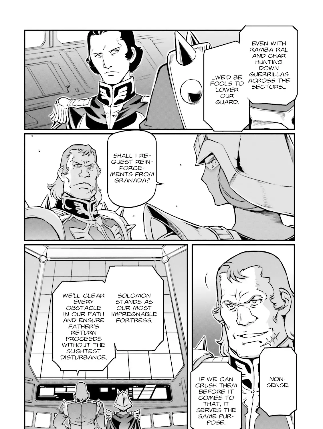 Mobile Suit Gundam MSV-R Legend of the Universal Century Heroes: The Fabulous Shin Matsunaga Zinmanga X Chapter 29 Page 53