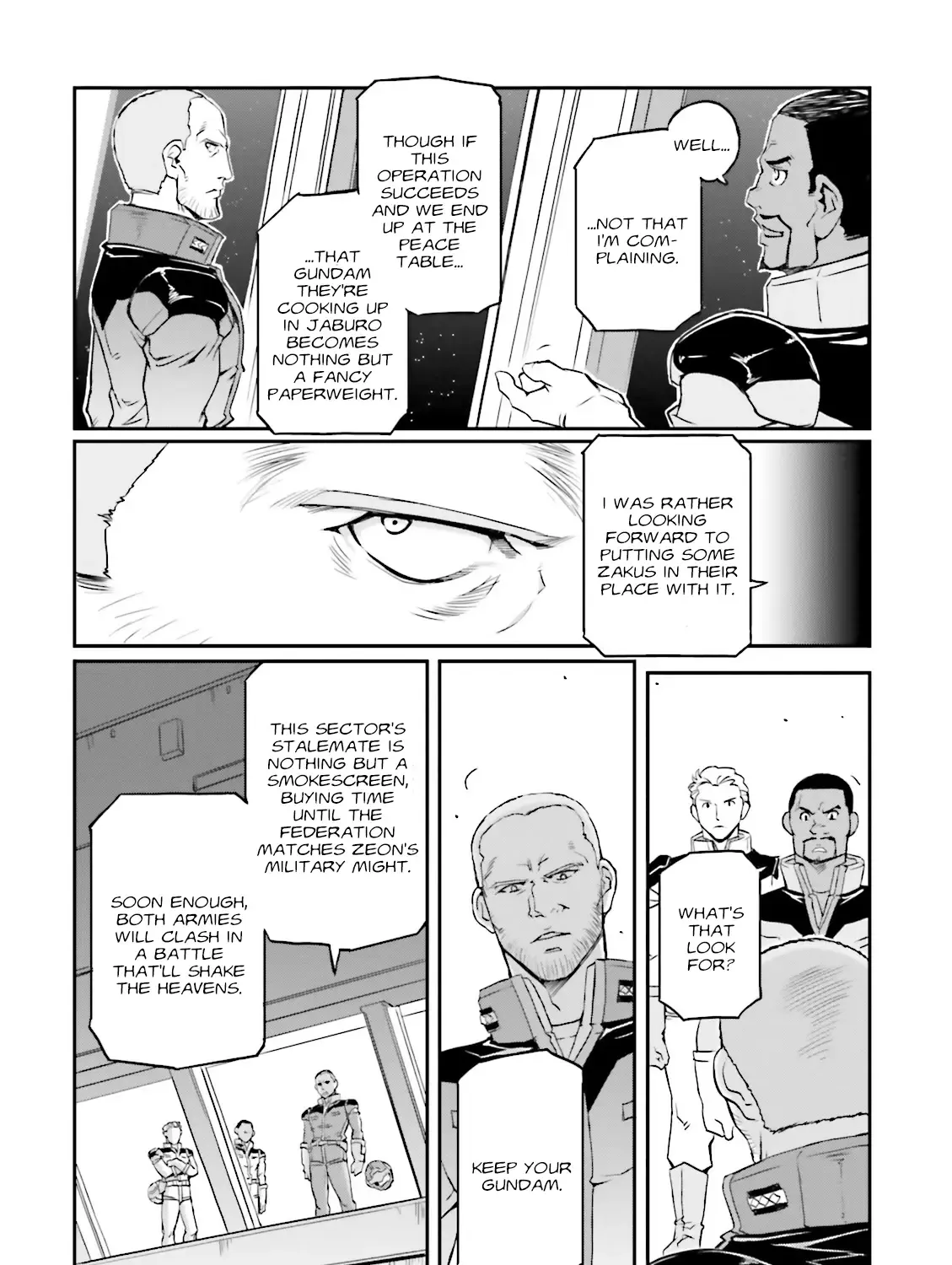 Mobile Suit Gundam MSV-R Legend of the Universal Century Heroes: The Fabulous Shin Matsunaga Zinmanga X Chapter 29 Page 61