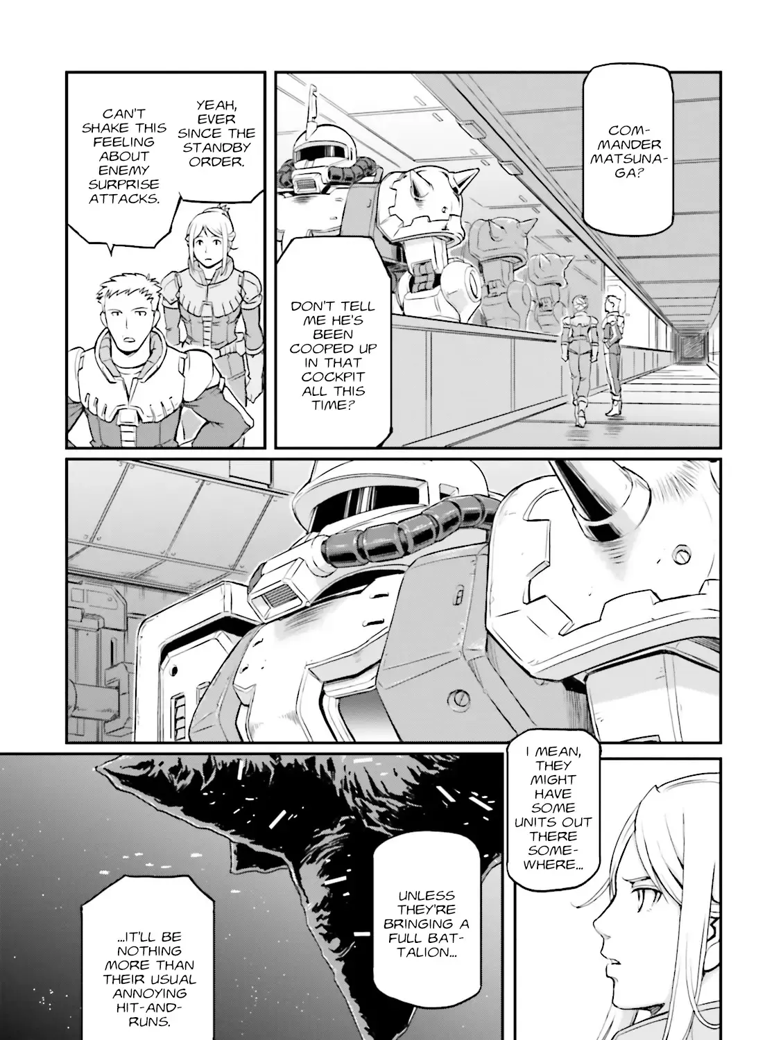 Mobile Suit Gundam MSV-R Legend of the Universal Century Heroes: The Fabulous Shin Matsunaga Zinmanga X Chapter 29 Page 73