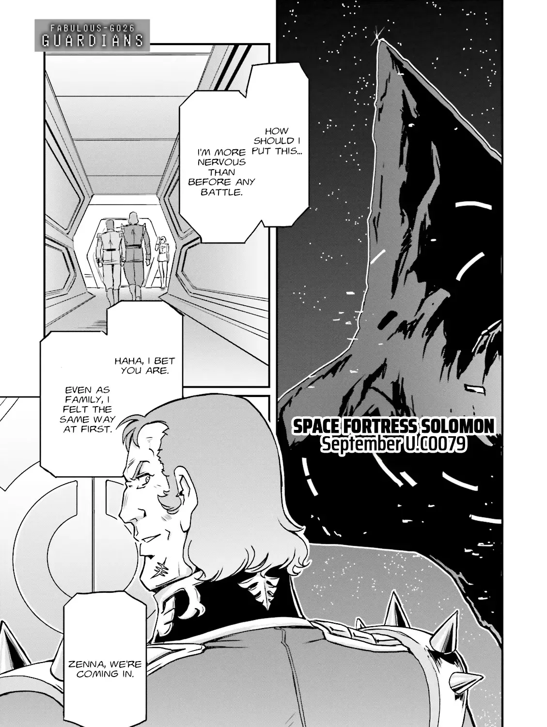 Mobile Suit Gundam MSV-R Legend of the Universal Century Heroes: The Fabulous Shin Matsunaga Zinmanga X Chapter 26 Page 1