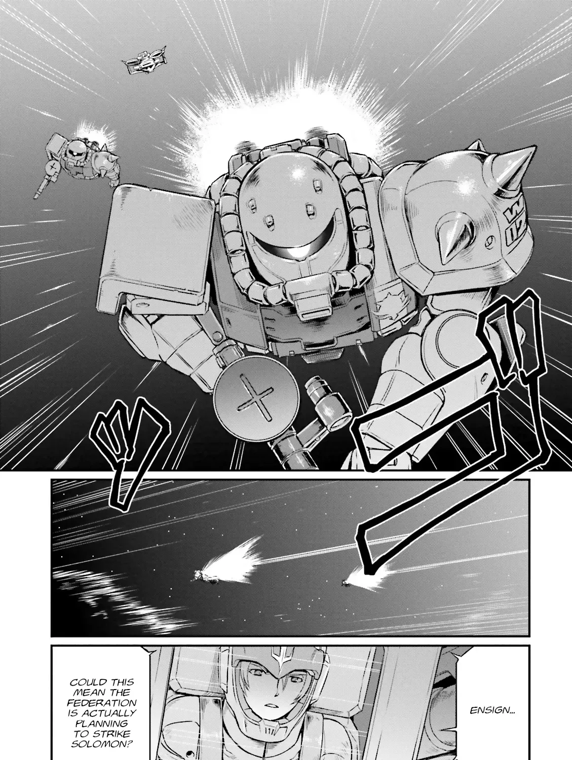 Mobile Suit Gundam MSV-R Legend of the Universal Century Heroes: The Fabulous Shin Matsunaga Zinmanga X Chapter 26 Page 27