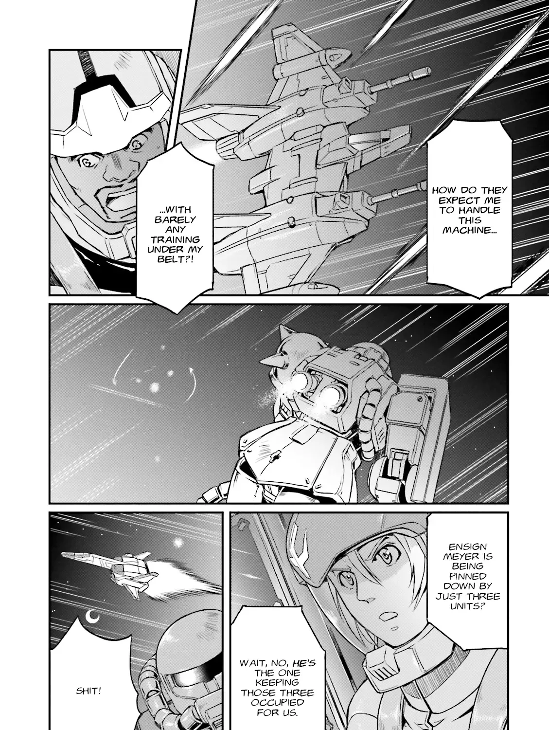 Mobile Suit Gundam MSV-R Legend of the Universal Century Heroes: The Fabulous Shin Matsunaga Zinmanga X Chapter 26 Page 43