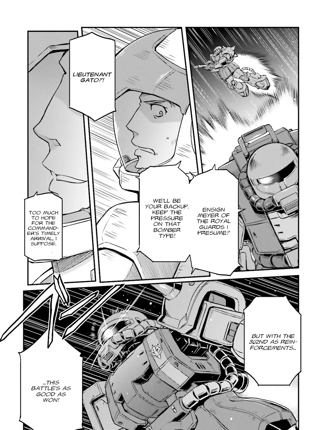 Mobile Suit Gundam MSV-R Legend of the Universal Century Heroes: The Fabulous Shin Matsunaga Zinmanga X Chapter 26 Page 57