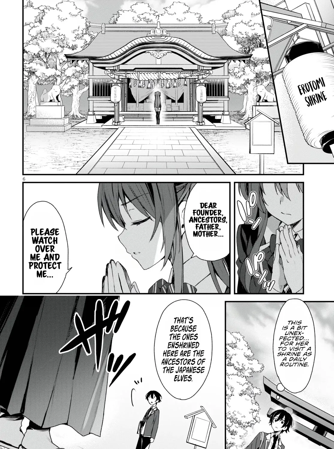 The Four Sisters (Elves) Wait For The Night Zinmanga X Chapter 3 Page 13