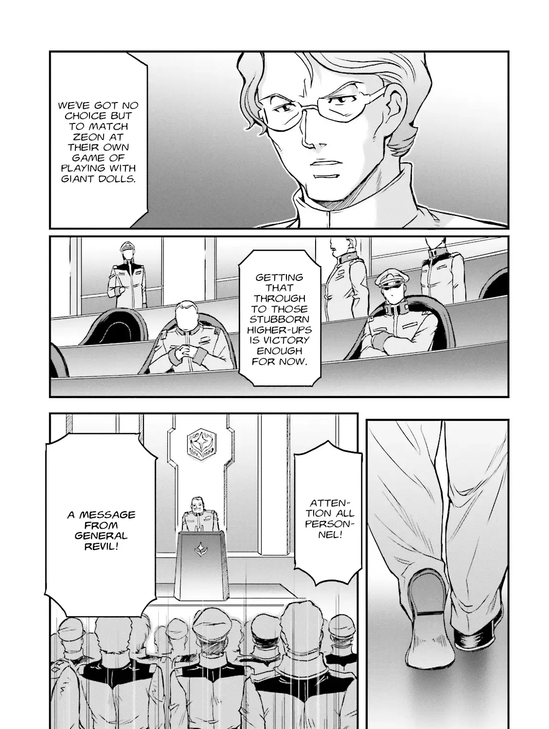 Mobile Suit Gundam MSV-R Legend of the Universal Century Heroes: The Fabulous Shin Matsunaga Zinmanga X Chapter 25 Page 11