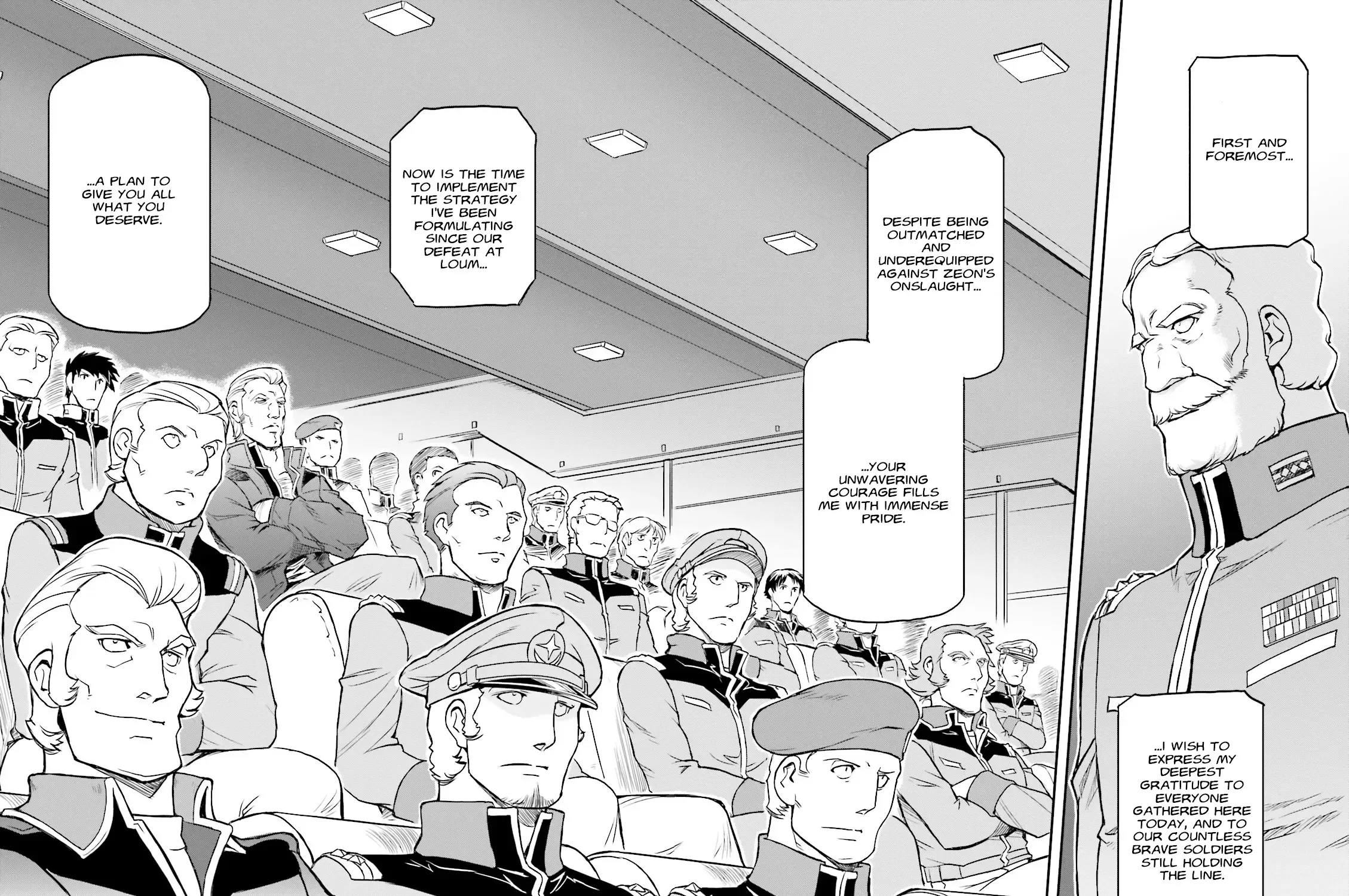 Mobile Suit Gundam MSV-R Legend of the Universal Century Heroes: The Fabulous Shin Matsunaga Zinmanga X Chapter 25 Page 13