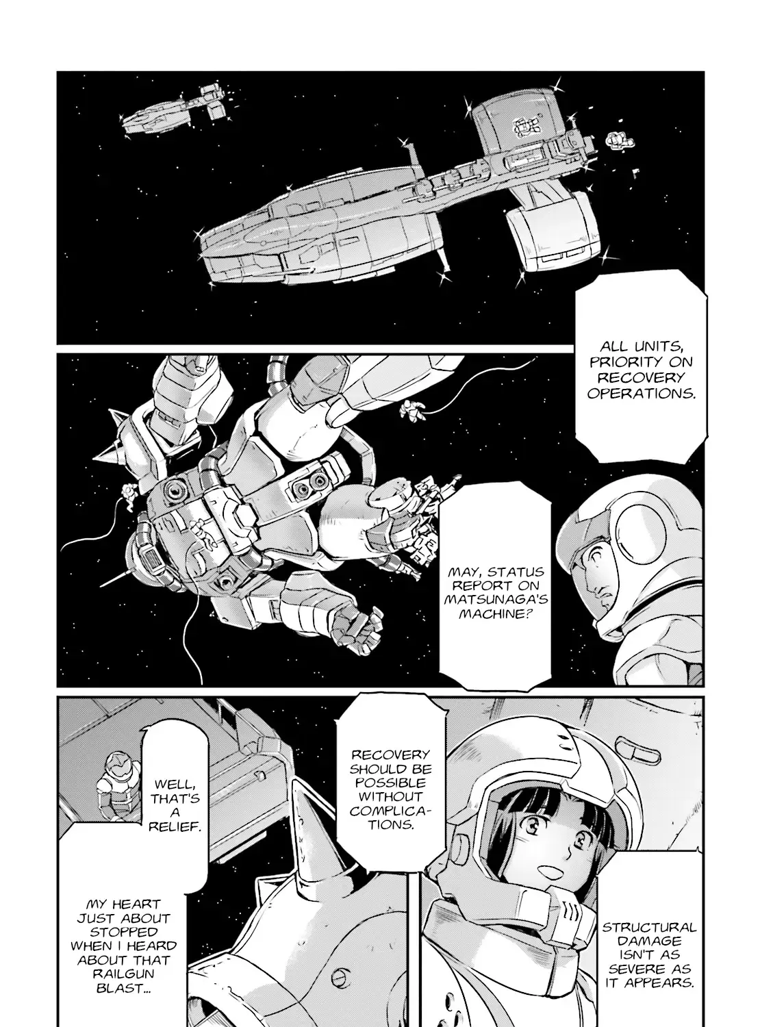 Mobile Suit Gundam MSV-R Legend of the Universal Century Heroes: The Fabulous Shin Matsunaga Zinmanga X Chapter 24 Page 29