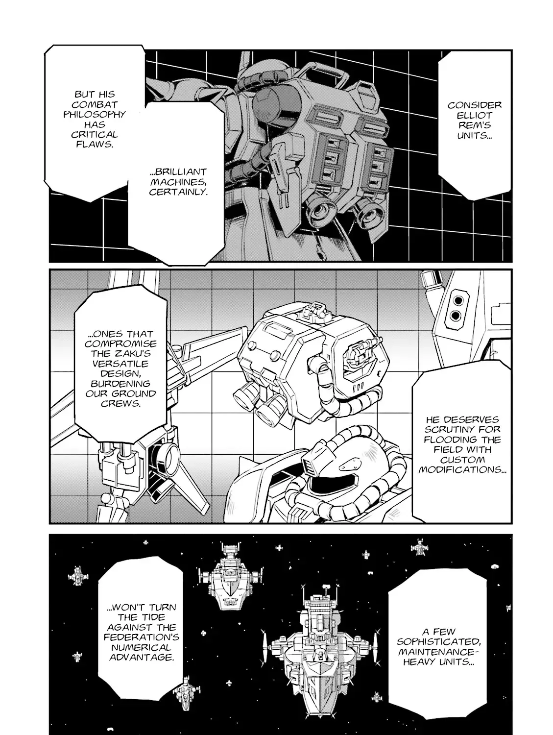 Mobile Suit Gundam MSV-R Legend of the Universal Century Heroes: The Fabulous Shin Matsunaga Zinmanga X Chapter 24 Page 47
