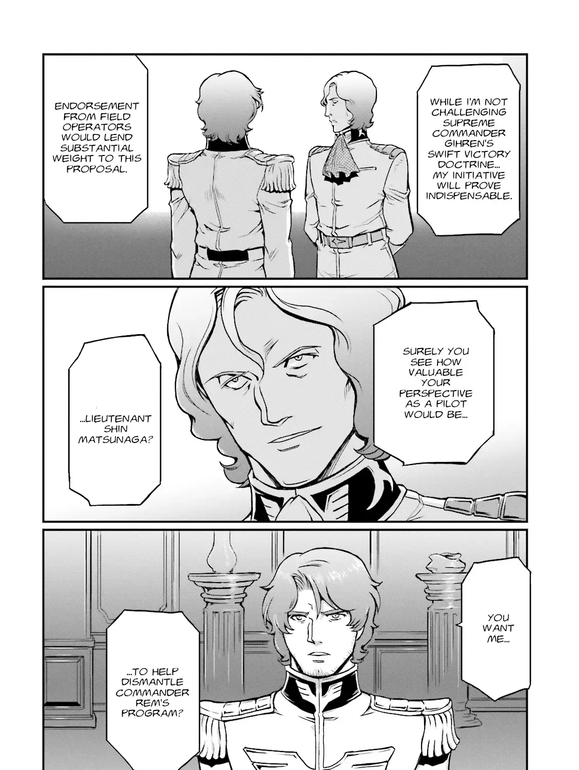 Mobile Suit Gundam MSV-R Legend of the Universal Century Heroes: The Fabulous Shin Matsunaga Zinmanga X Chapter 24 Page 49