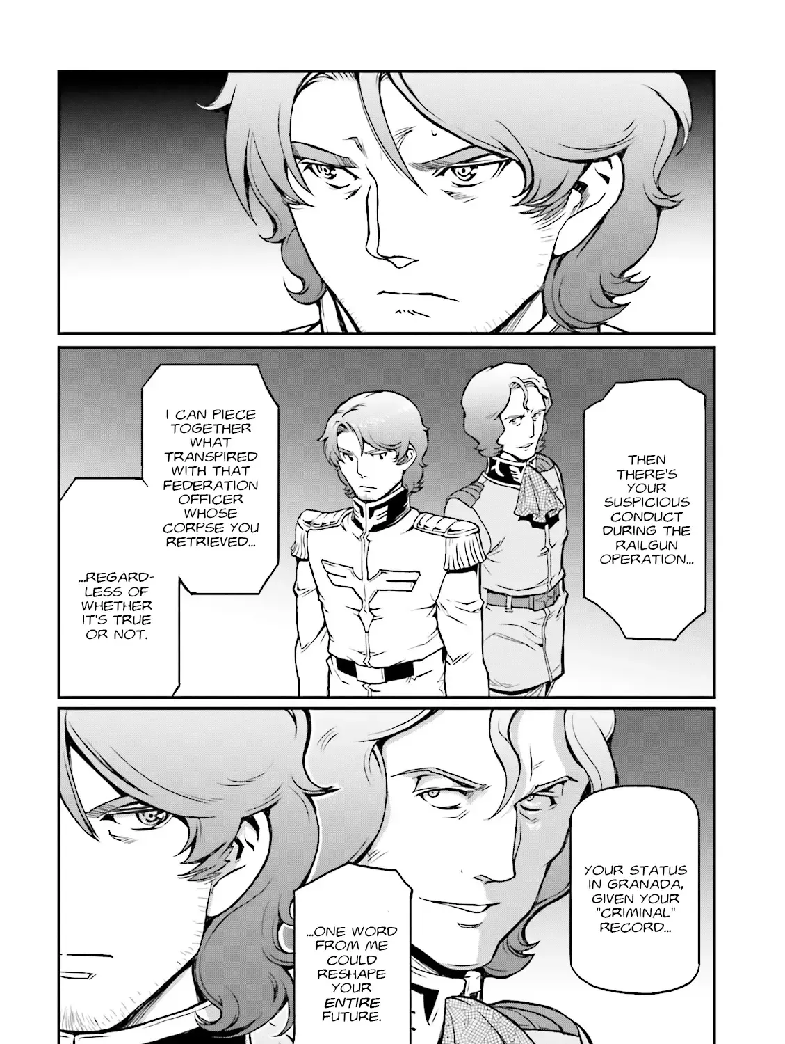 Mobile Suit Gundam MSV-R Legend of the Universal Century Heroes: The Fabulous Shin Matsunaga Zinmanga X Chapter 24 Page 53