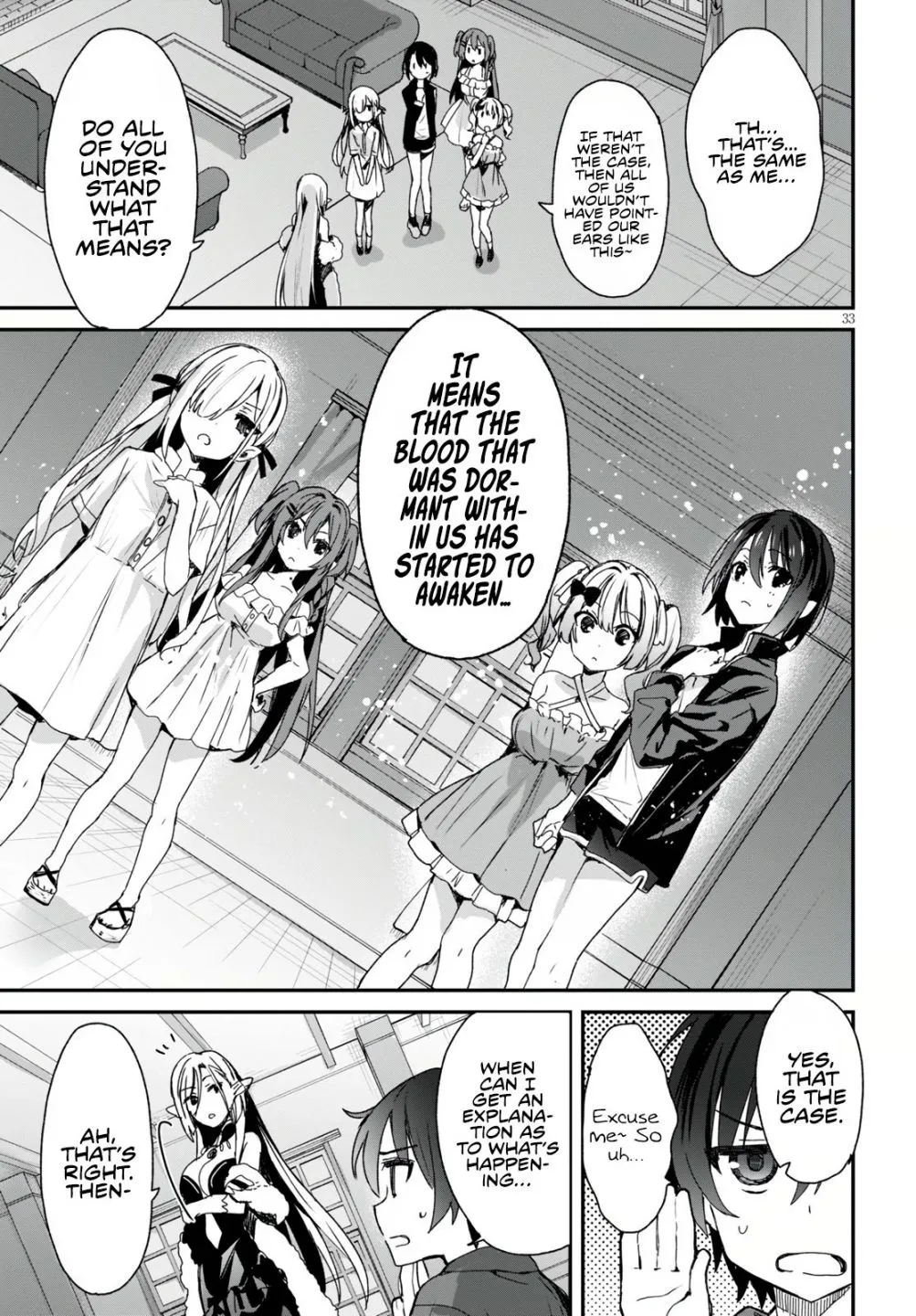 The Four Sisters (Elves) Wait For The Night Zinmanga X Chapter 1.2 Page 6