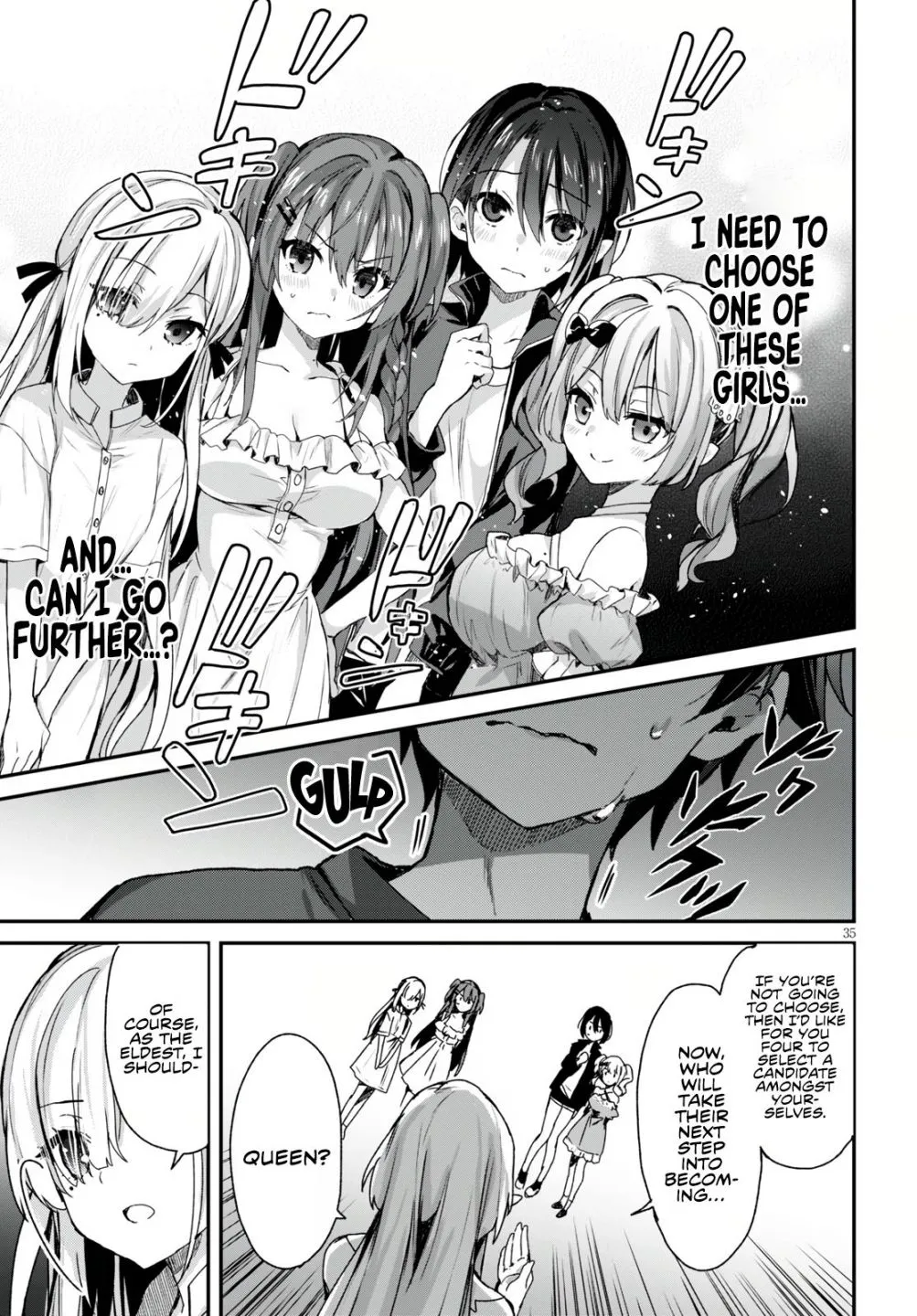 The Four Sisters (Elves) Wait For The Night Zinmanga X Chapter 1.2 Page 8