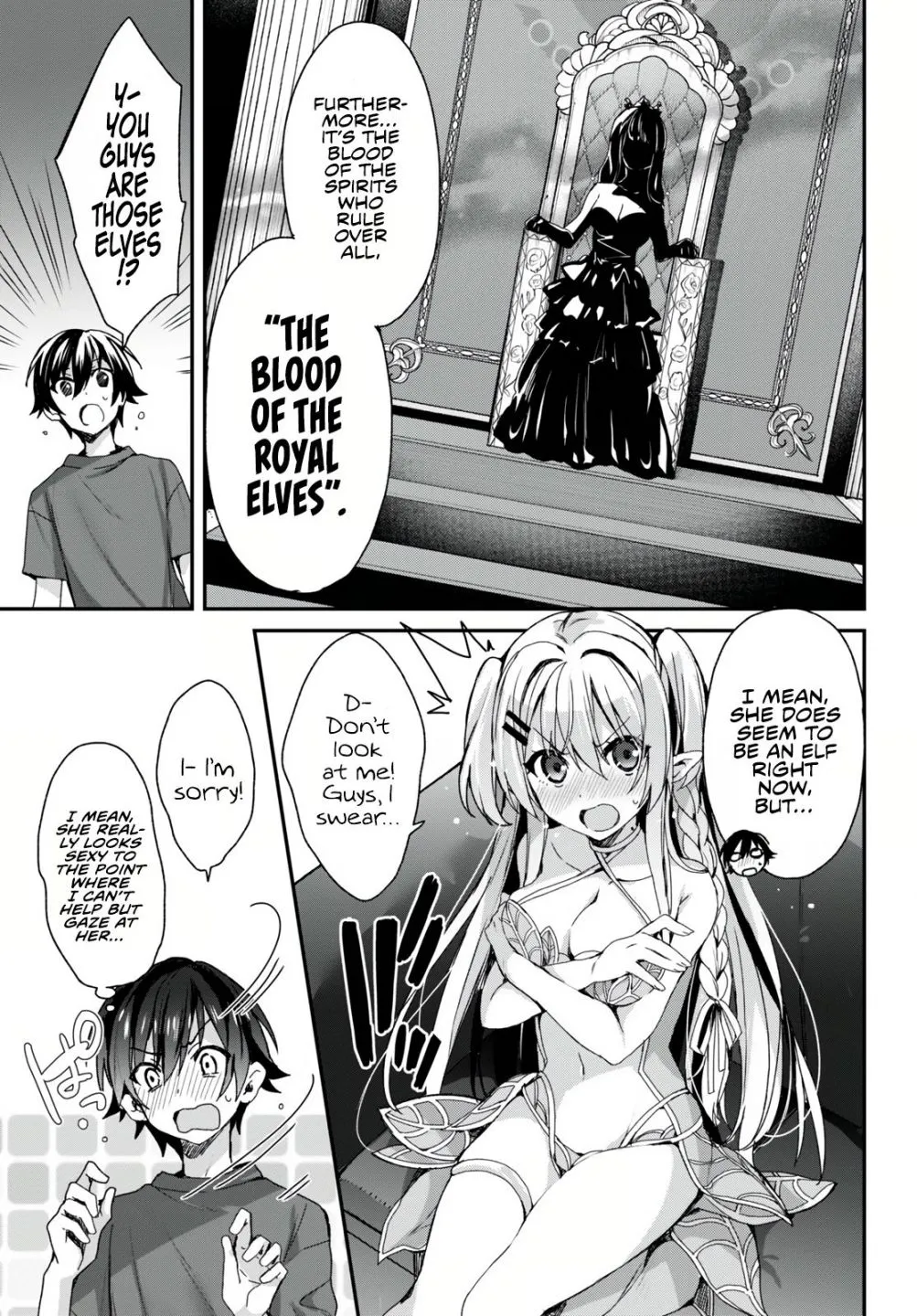 The Four Sisters (Elves) Wait For The Night Zinmanga X Chapter 1.2 Page 22