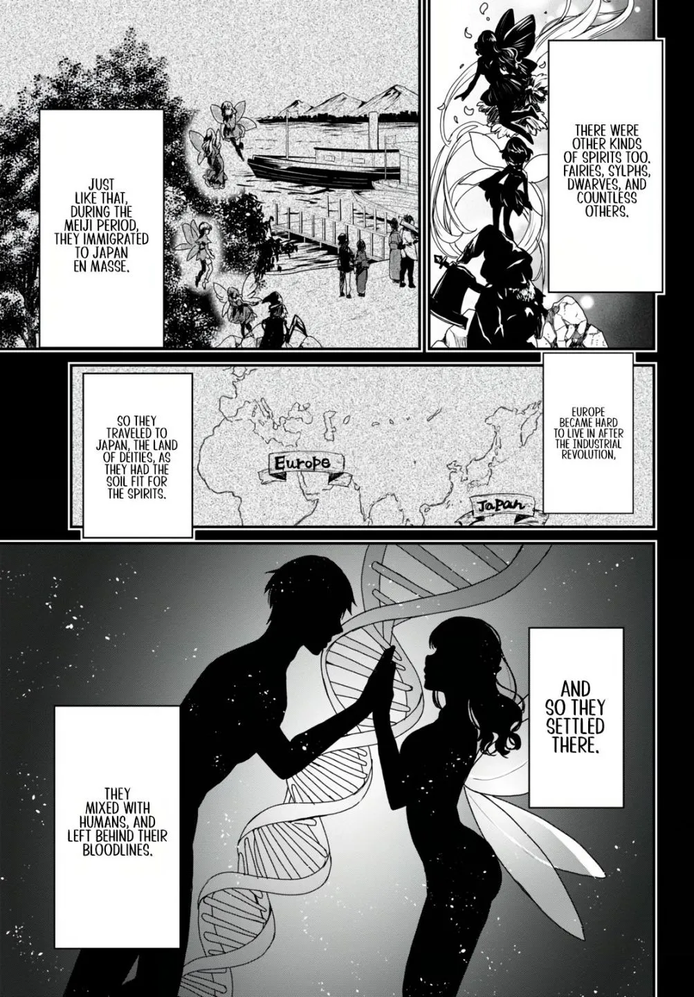The Four Sisters (Elves) Wait For The Night Zinmanga X Chapter 1.1 Page 15
