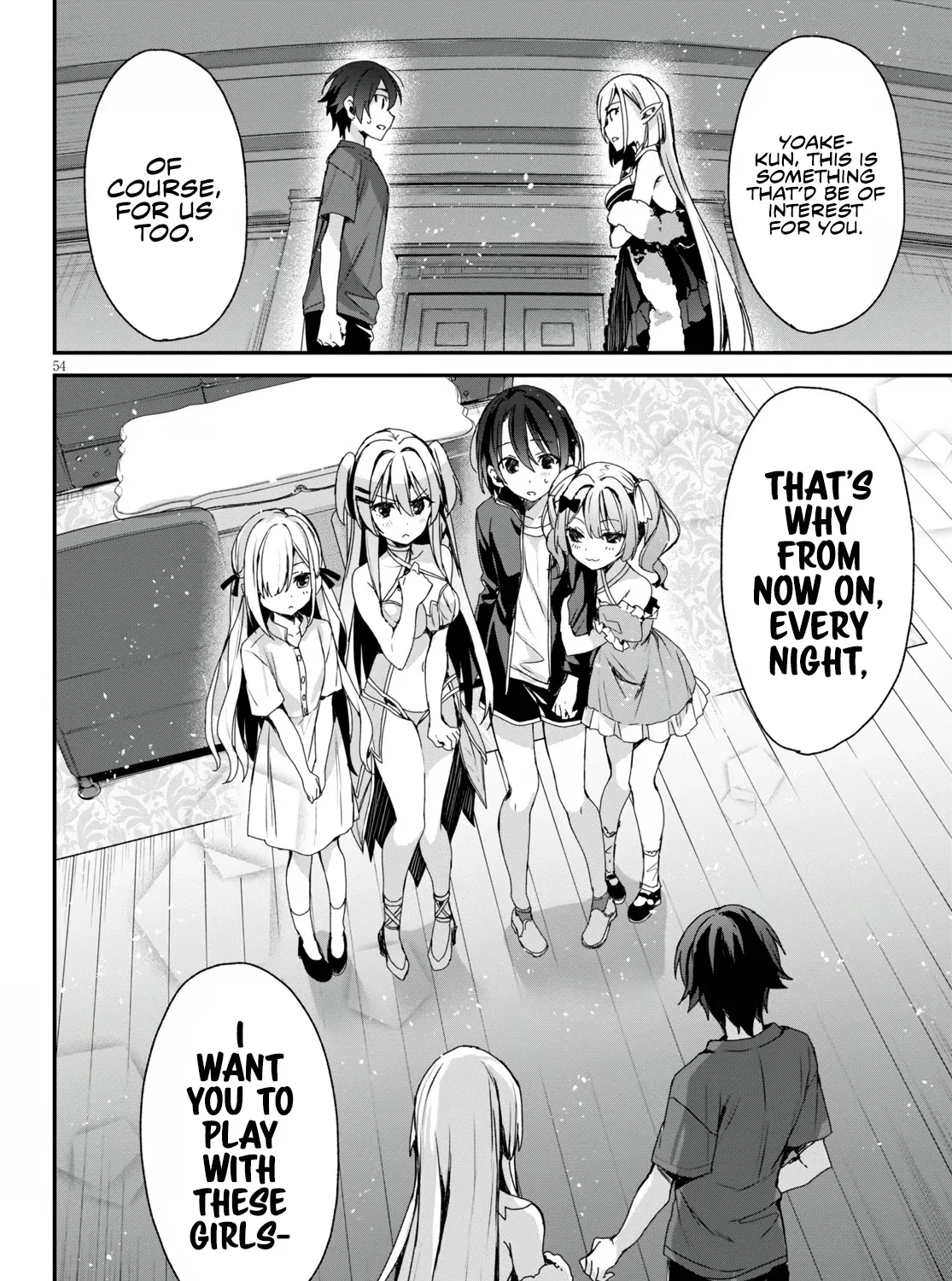 The Four Sisters (Elves) Wait For The Night Zinmanga X Chapter 1 Page 114