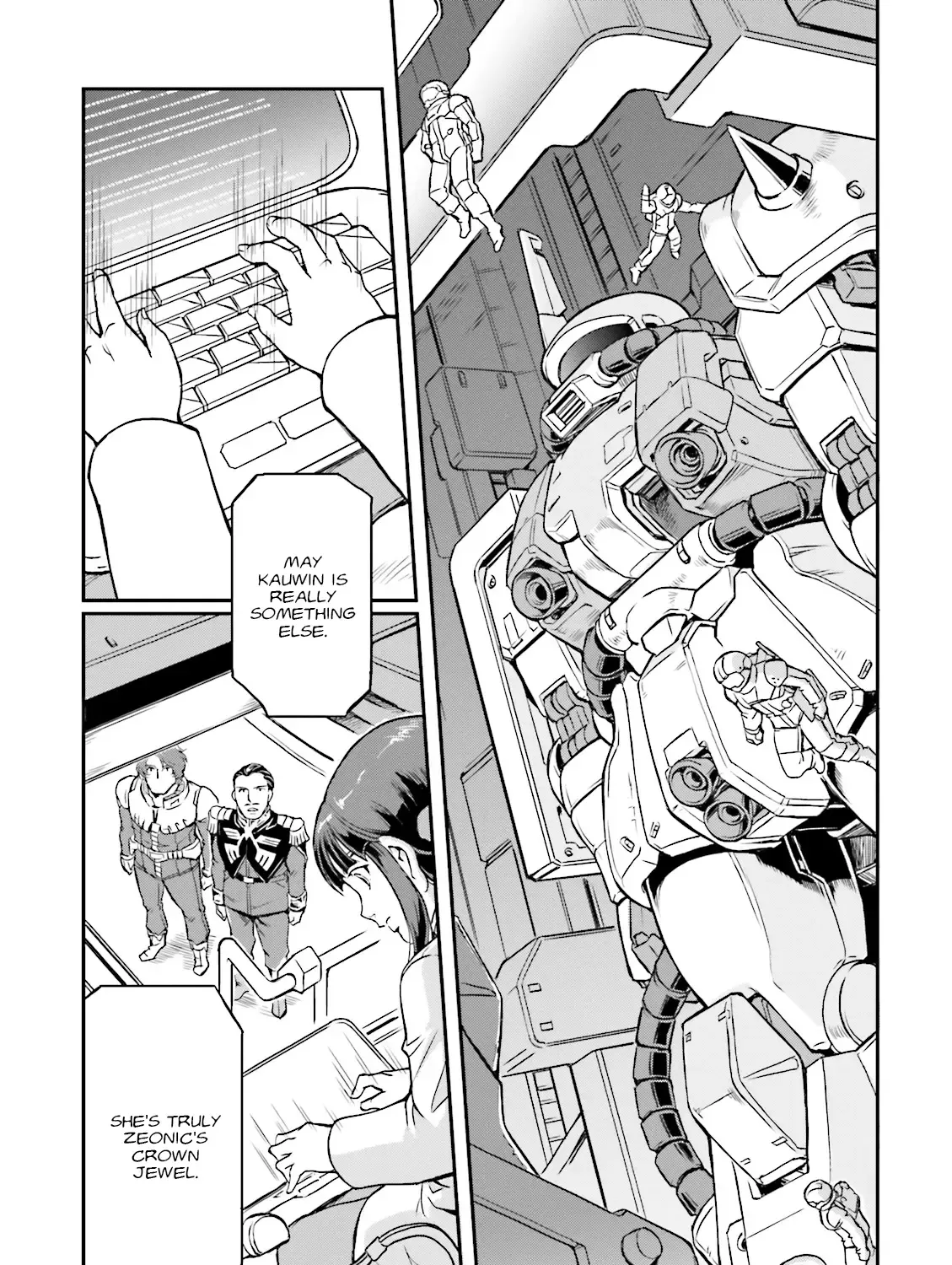 Mobile Suit Gundam MSV-R Legend of the Universal Century Heroes: The Fabulous Shin Matsunaga Zinmanga X Chapter 21 Page 35