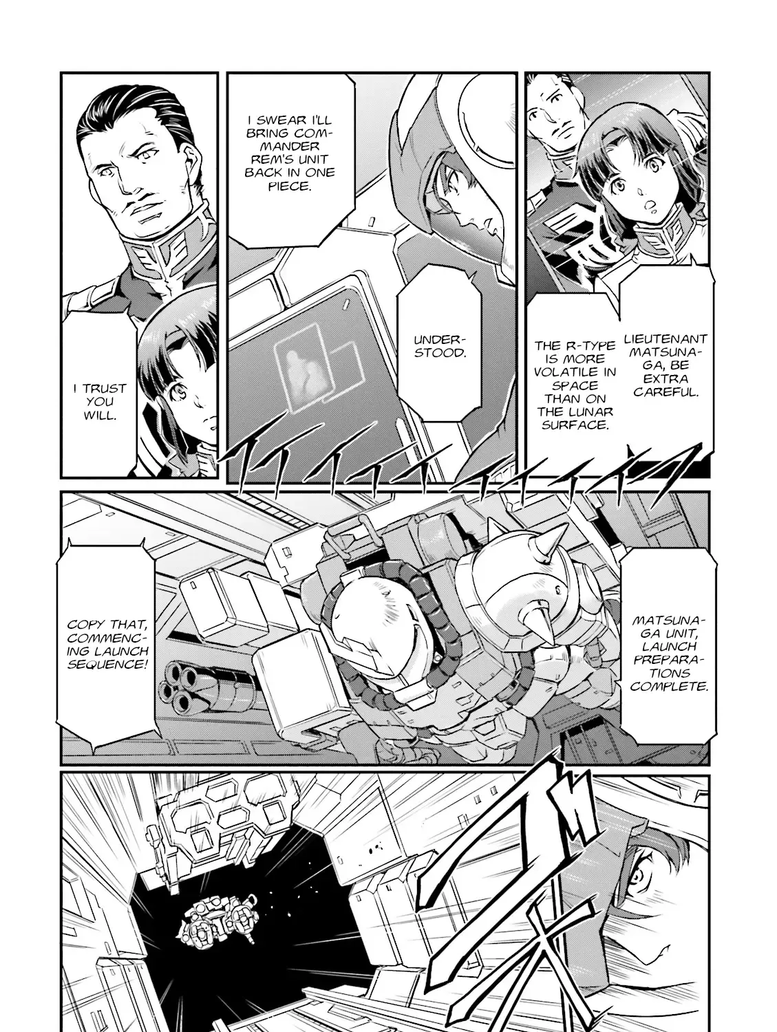 Mobile Suit Gundam MSV-R Legend of the Universal Century Heroes: The Fabulous Shin Matsunaga Zinmanga X Chapter 21 Page 45