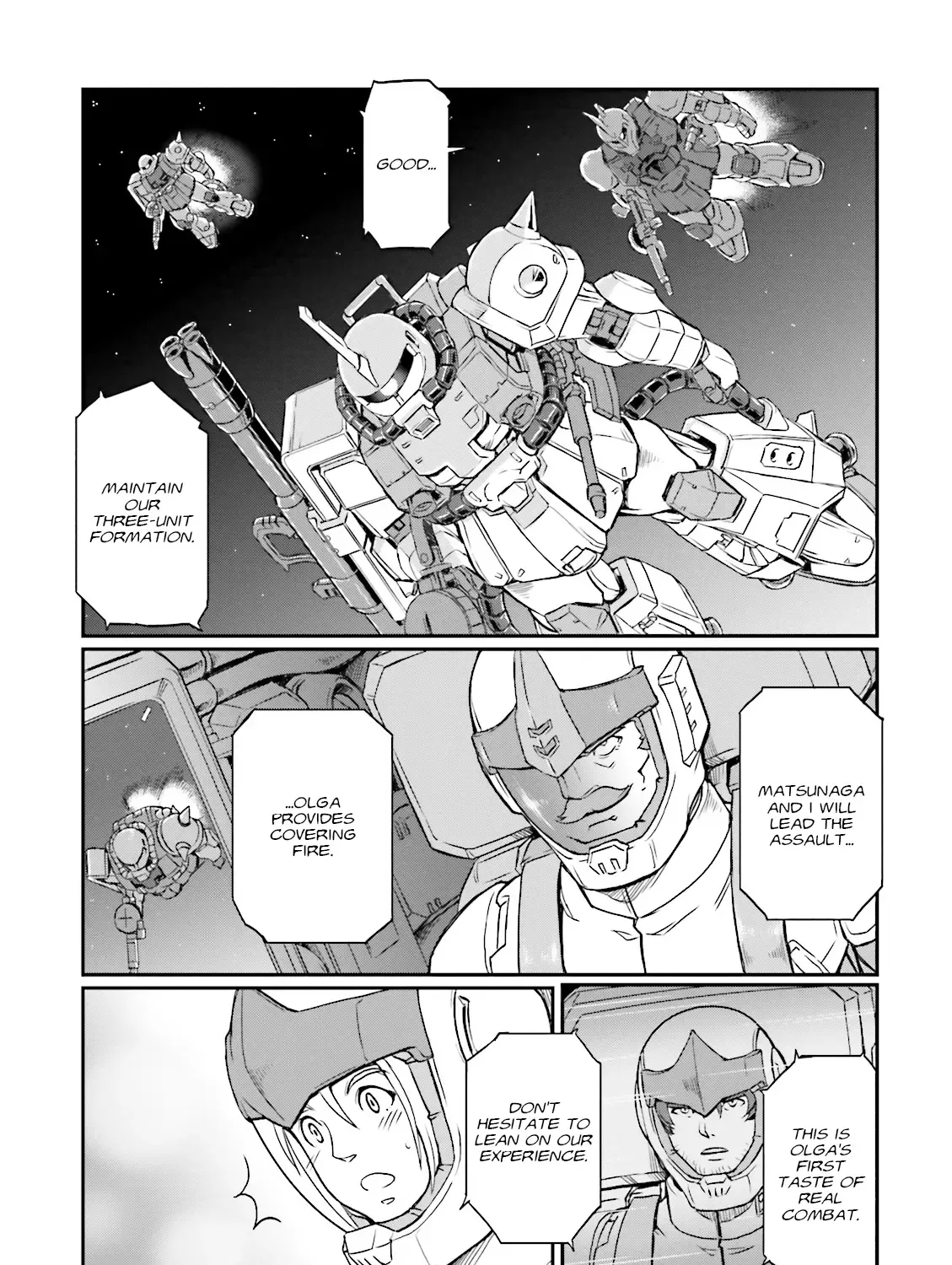 Mobile Suit Gundam MSV-R Legend of the Universal Century Heroes: The Fabulous Shin Matsunaga Zinmanga X Chapter 21 Page 47