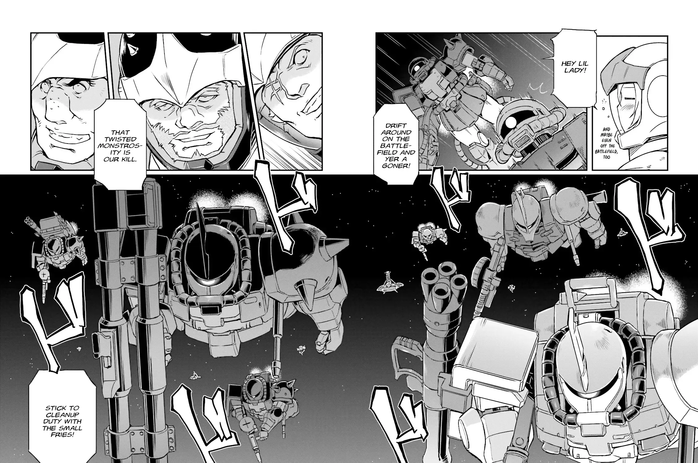 Mobile Suit Gundam MSV-R Legend of the Universal Century Heroes: The Fabulous Shin Matsunaga Zinmanga X Chapter 21 Page 49