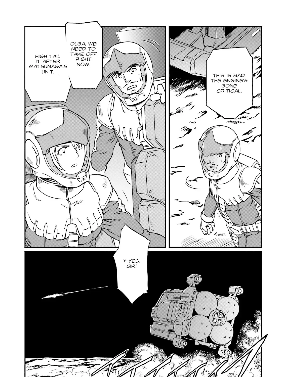 Mobile Suit Gundam MSV-R Legend of the Universal Century Heroes: The Fabulous Shin Matsunaga Zinmanga X Chapter 17 Page 35