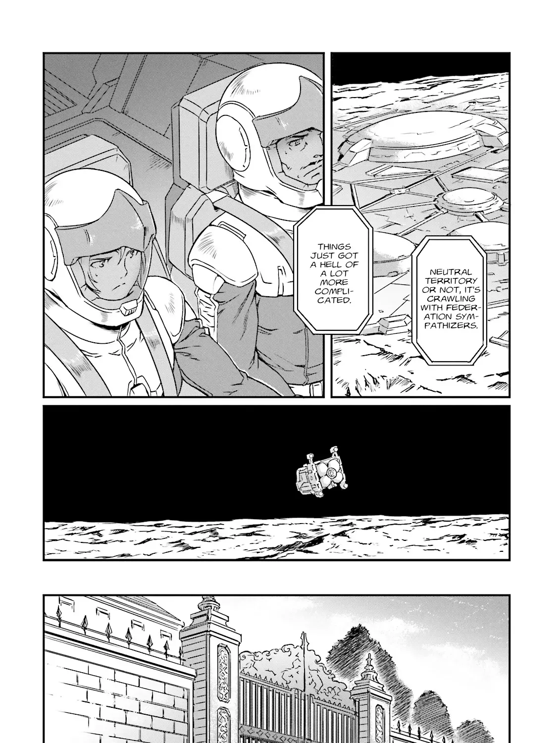 Mobile Suit Gundam MSV-R Legend of the Universal Century Heroes: The Fabulous Shin Matsunaga Zinmanga X Chapter 17 Page 43