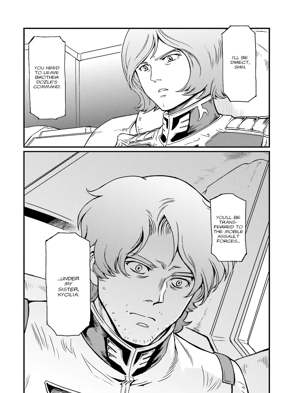 Mobile Suit Gundam MSV-R Legend of the Universal Century Heroes: The Fabulous Shin Matsunaga Zinmanga X Chapter 13 Page 33