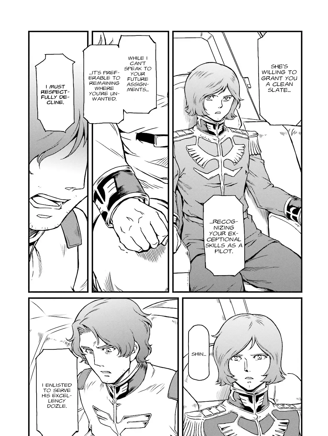 Mobile Suit Gundam MSV-R Legend of the Universal Century Heroes: The Fabulous Shin Matsunaga Zinmanga X Chapter 13 Page 35