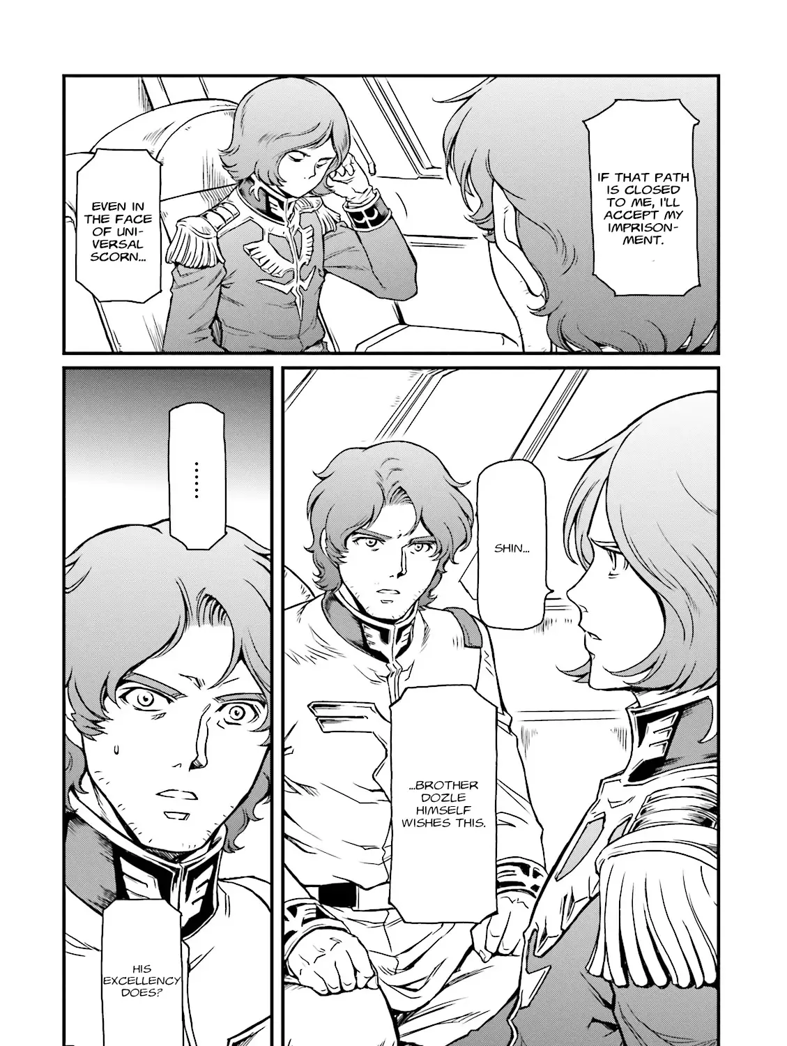 Mobile Suit Gundam MSV-R Legend of the Universal Century Heroes: The Fabulous Shin Matsunaga Zinmanga X Chapter 13 Page 37