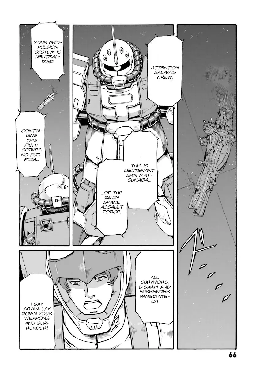 Mobile Suit Gundam MSV-R Legend of the Universal Century Heroes: The Fabulous Shin Matsunaga Zinmanga X Chapter 9 Page 11