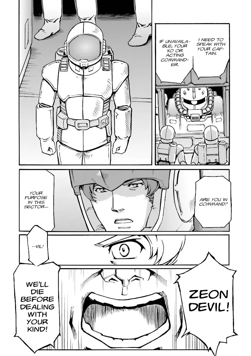 Mobile Suit Gundam MSV-R Legend of the Universal Century Heroes: The Fabulous Shin Matsunaga Zinmanga X Chapter 9 Page 13