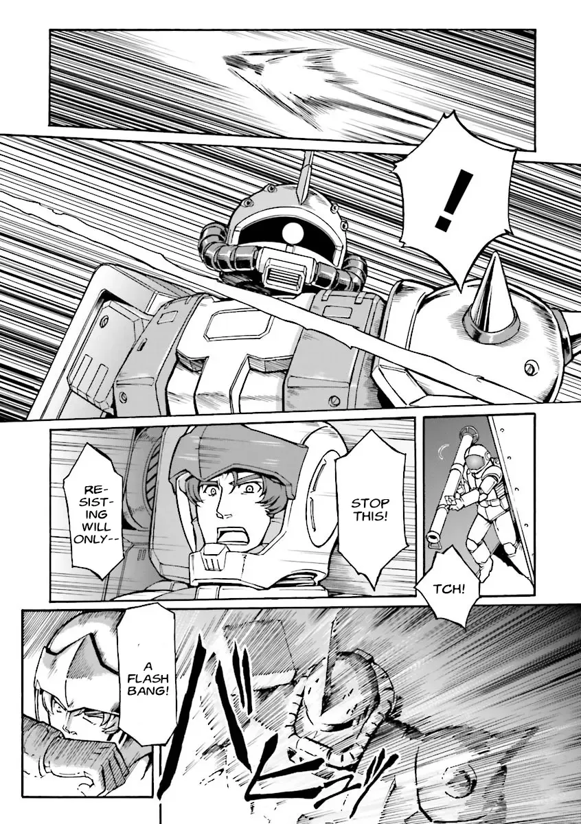 Mobile Suit Gundam MSV-R Legend of the Universal Century Heroes: The Fabulous Shin Matsunaga Zinmanga X Chapter 9 Page 14
