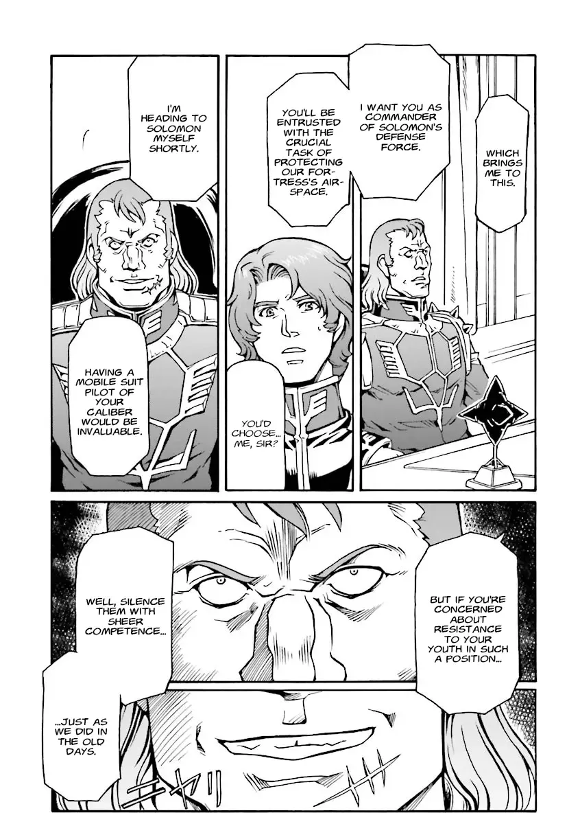 Mobile Suit Gundam MSV-R Legend of the Universal Century Heroes: The Fabulous Shin Matsunaga Zinmanga X Chapter 8 Page 18