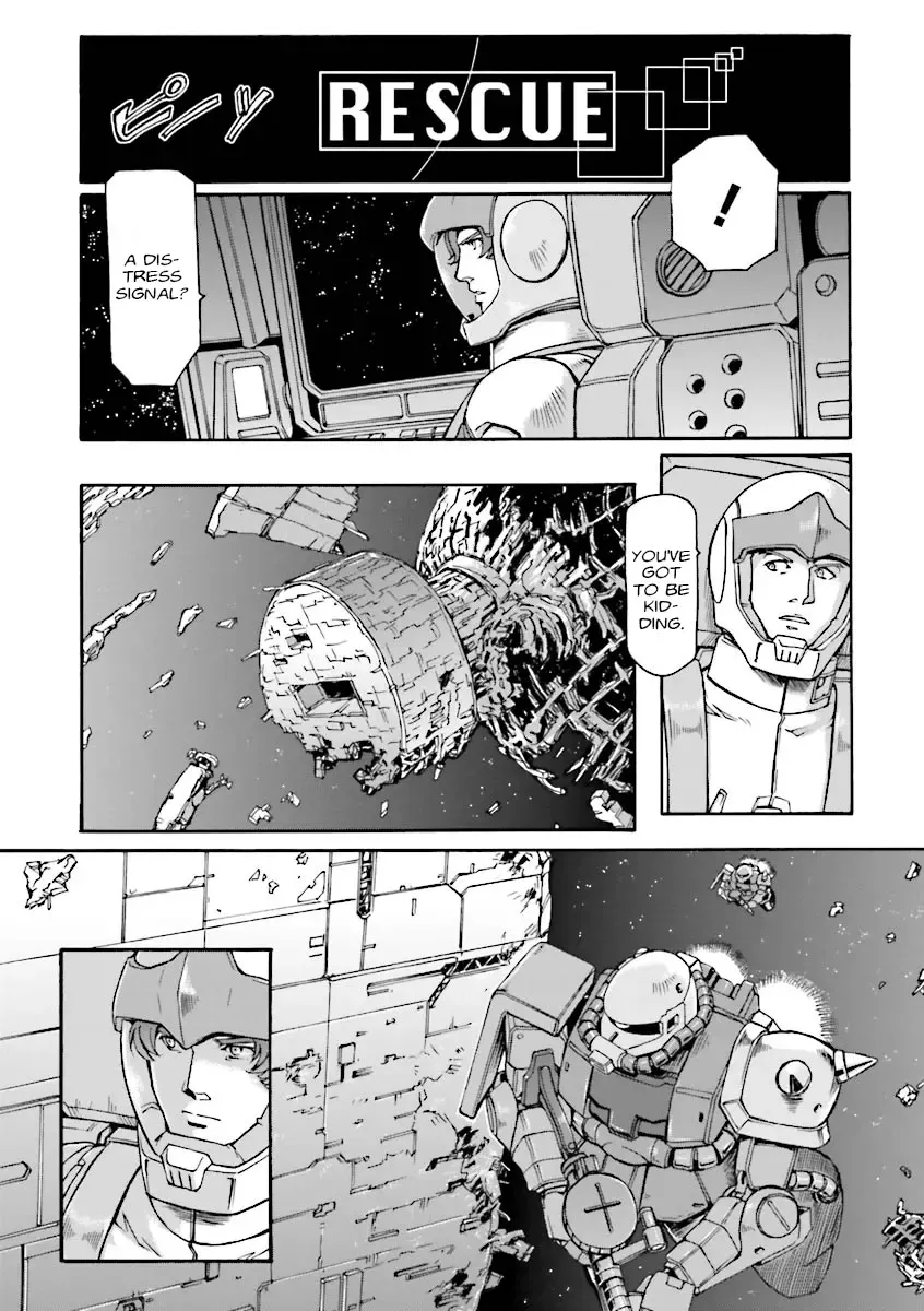 Mobile Suit Gundam MSV-R Legend of the Universal Century Heroes: The Fabulous Shin Matsunaga Zinmanga X Chapter 7 Page 13