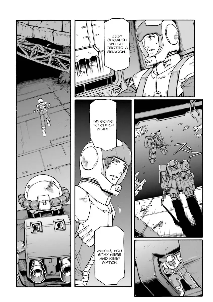 Mobile Suit Gundam MSV-R Legend of the Universal Century Heroes: The Fabulous Shin Matsunaga Zinmanga X Chapter 7 Page 14