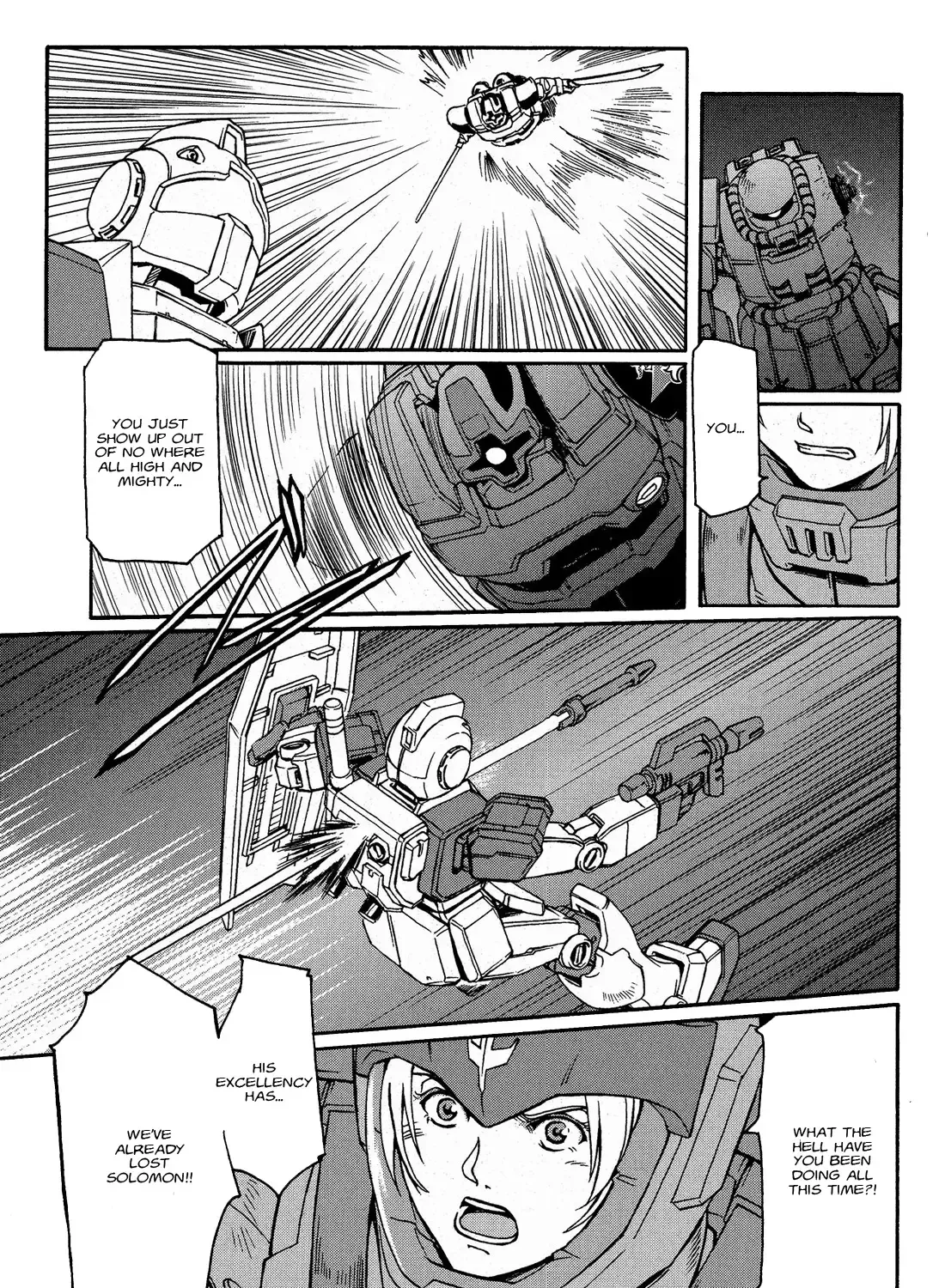 Mobile Suit Gundam MSV-R Legend of the Universal Century Heroes: The Fabulous Shin Matsunaga Zinmanga X Chapter 1 Page 91