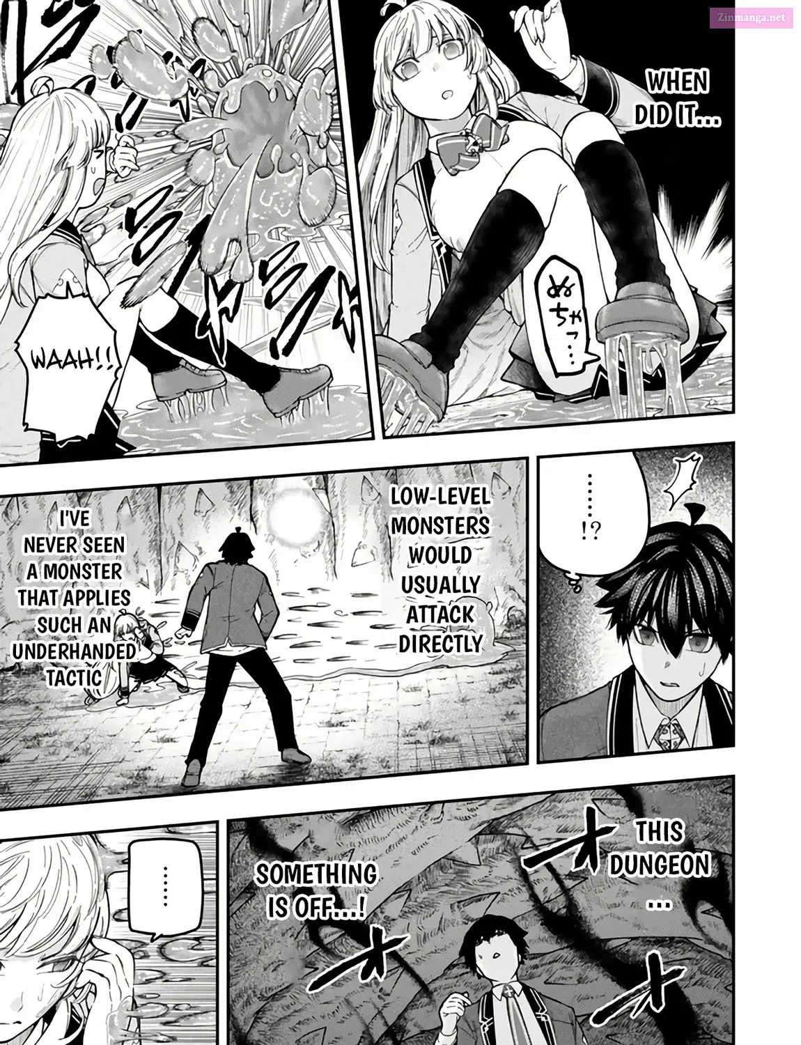 Gomi Ika da to Tsuihousareta Shounin, Jitsu wa Zensei Kenja Desu ~ Shijou Saikyou no Kenja, Sekai Saikou Hou no Gakuen ni Kayou Zinmanga X Chapter 8 Page 14