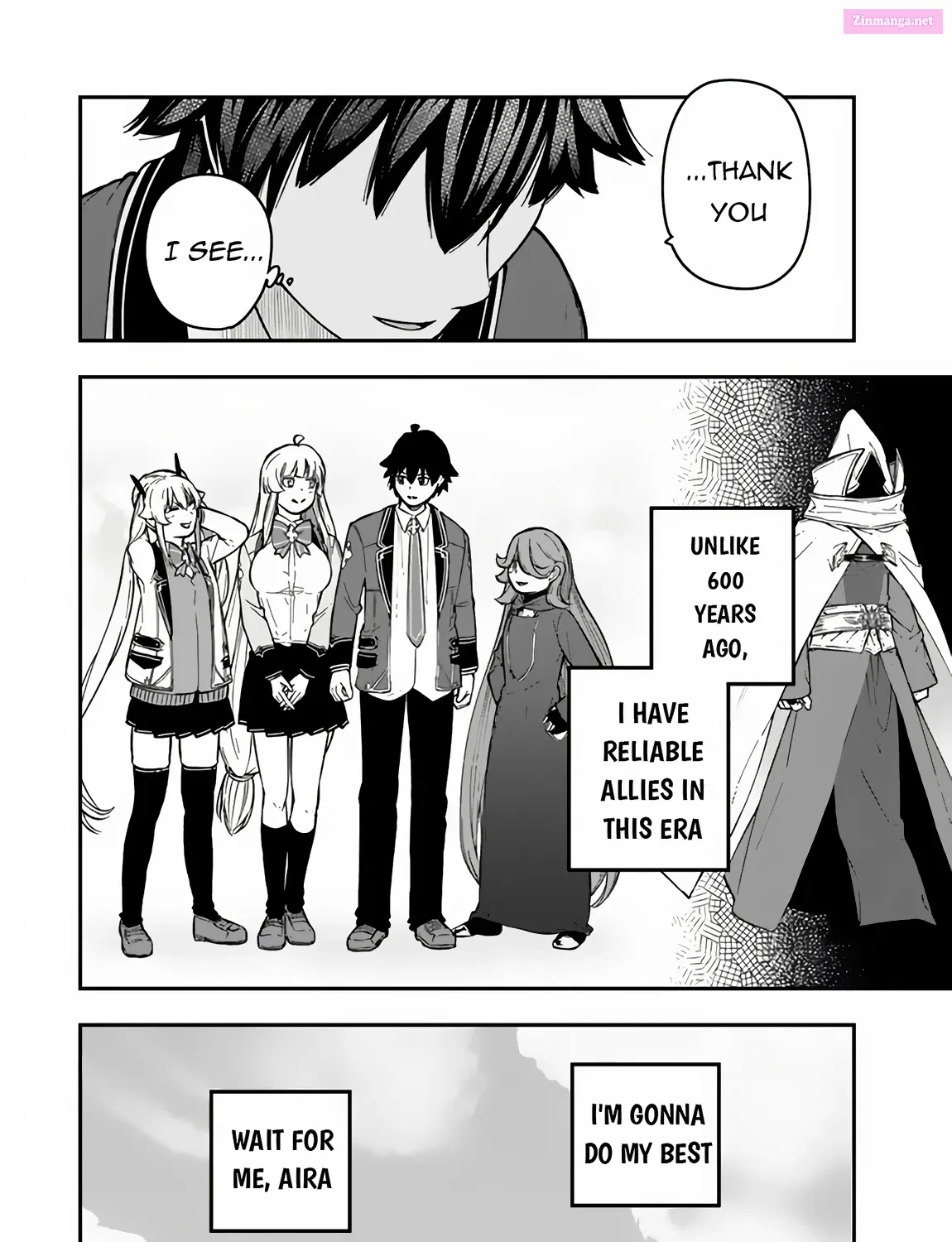 Gomi Ika da to Tsuihousareta Shounin, Jitsu wa Zensei Kenja Desu ~ Shijou Saikyou no Kenja, Sekai Saikou Hou no Gakuen ni Kayou Zinmanga X Chapter 6.2 Page 30