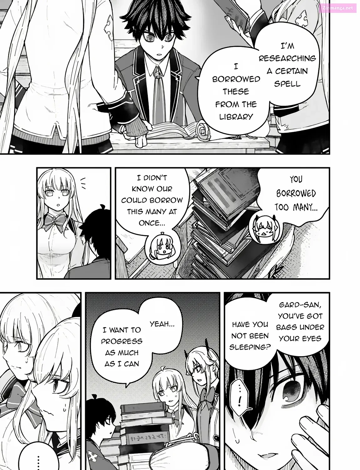 Gomi Ika da to Tsuihousareta Shounin, Jitsu wa Zensei Kenja Desu ~ Shijou Saikyou no Kenja, Sekai Saikou Hou no Gakuen ni Kayou Zinmanga X Chapter 6.1 Page 6