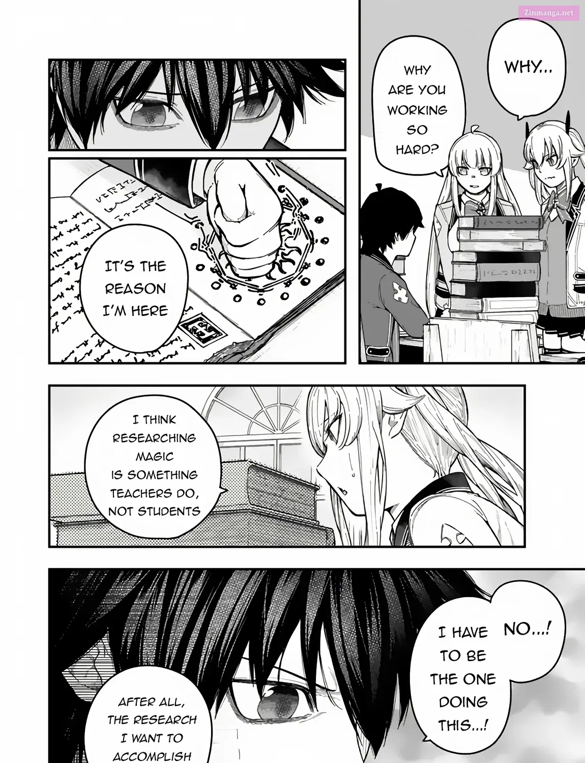 Gomi Ika da to Tsuihousareta Shounin, Jitsu wa Zensei Kenja Desu ~ Shijou Saikyou no Kenja, Sekai Saikou Hou no Gakuen ni Kayou Zinmanga X Chapter 6.1 Page 8