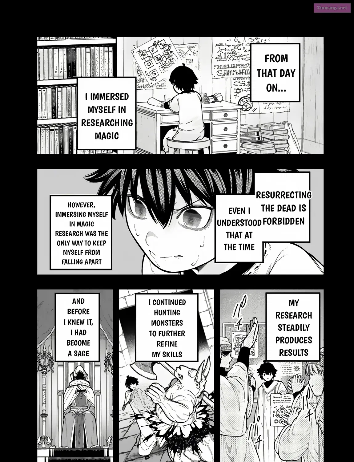 Gomi Ika da to Tsuihousareta Shounin, Jitsu wa Zensei Kenja Desu ~ Shijou Saikyou no Kenja, Sekai Saikou Hou no Gakuen ni Kayou Zinmanga X Chapter 6.1 Page 42
