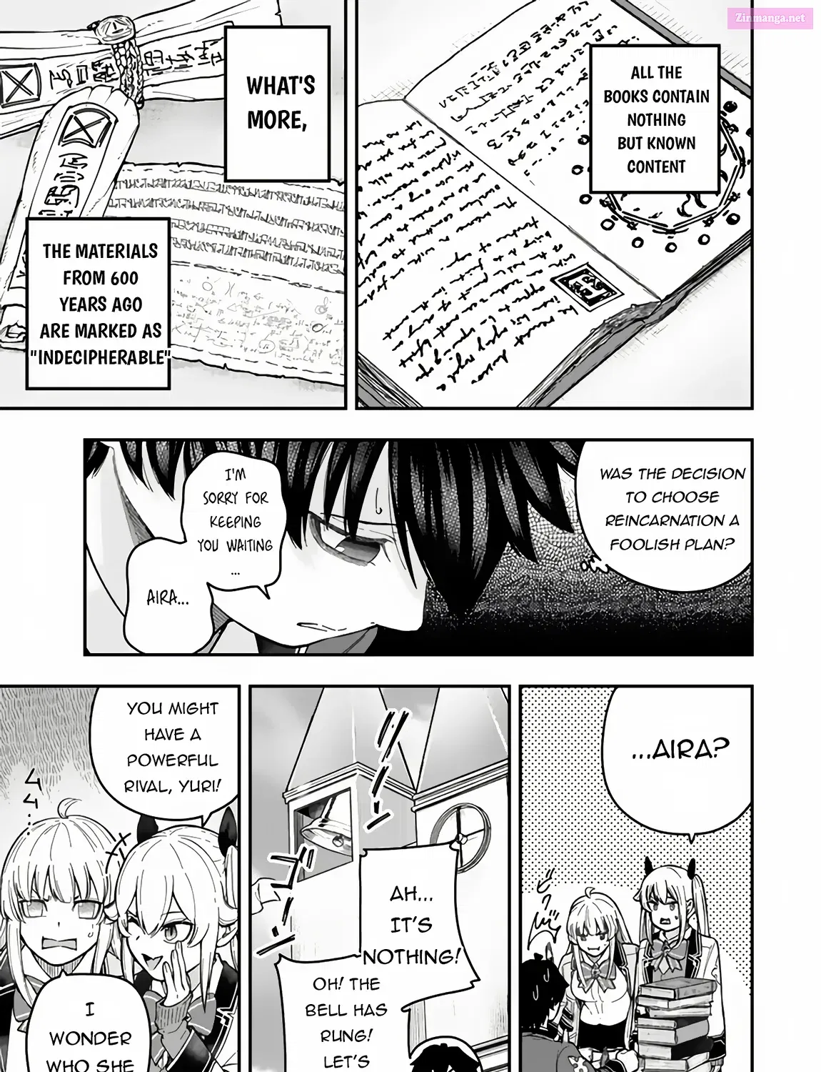 Gomi Ika da to Tsuihousareta Shounin, Jitsu wa Zensei Kenja Desu ~ Shijou Saikyou no Kenja, Sekai Saikou Hou no Gakuen ni Kayou Zinmanga X Chapter 6.1 Page 46