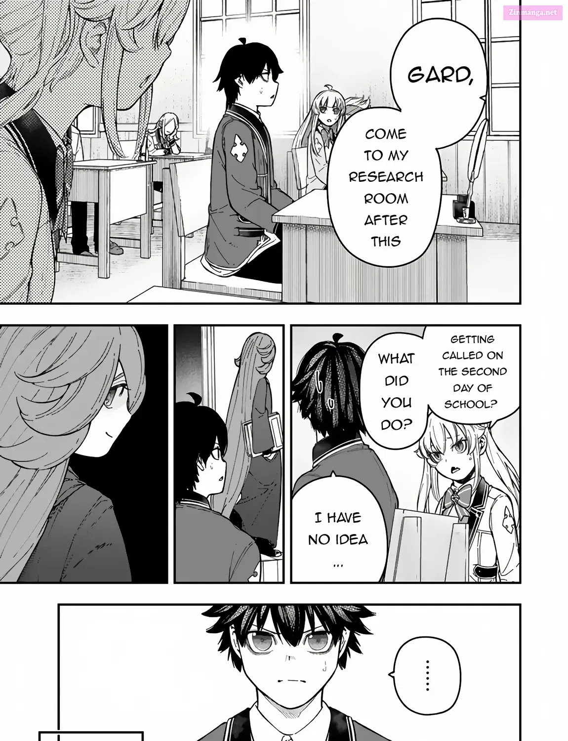 Gomi Ika da to Tsuihousareta Shounin, Jitsu wa Zensei Kenja Desu ~ Shijou Saikyou no Kenja, Sekai Saikou Hou no Gakuen ni Kayou Zinmanga X Chapter 6.1 Page 50