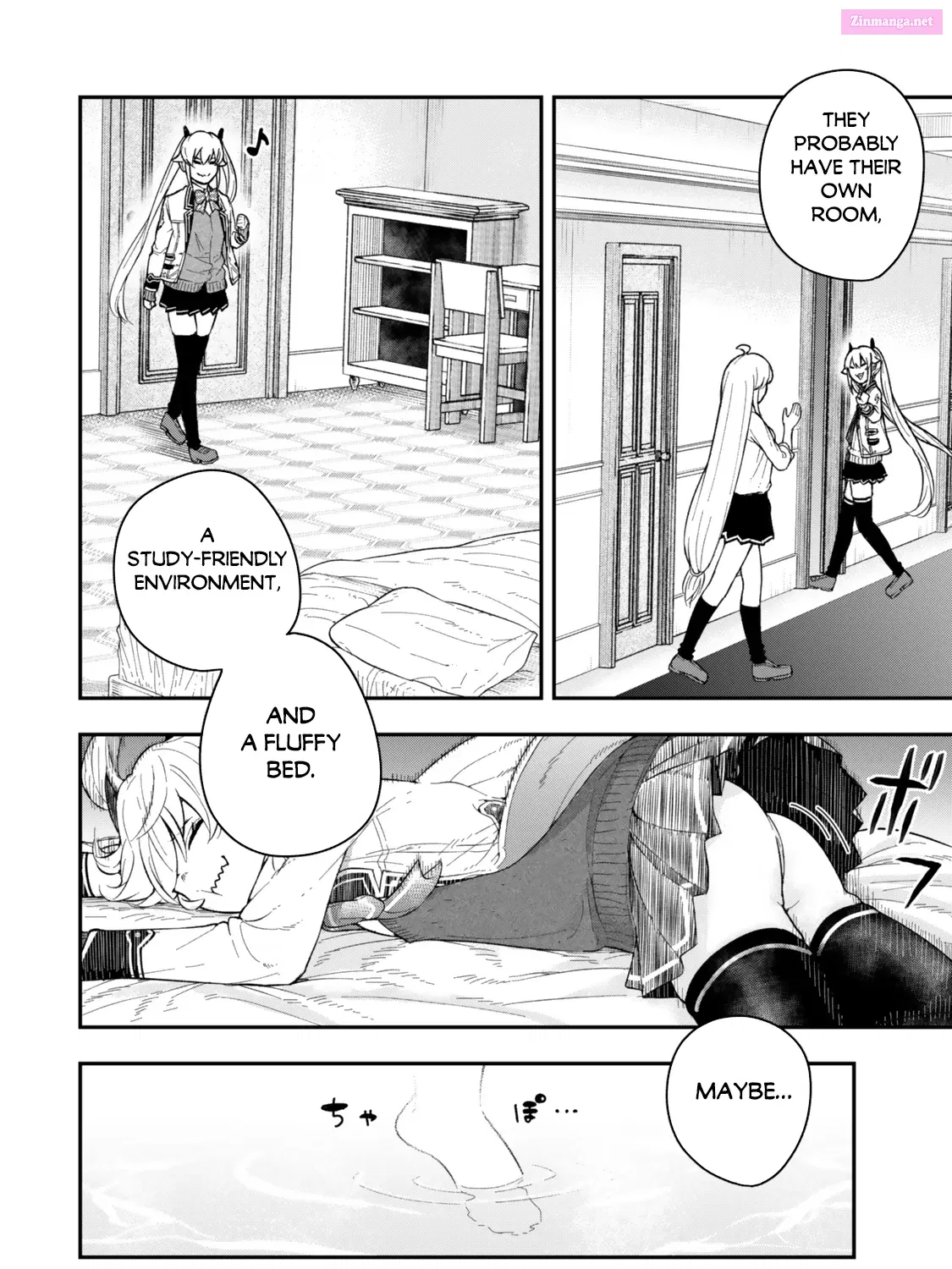 Gomi Ika da to Tsuihousareta Shounin, Jitsu wa Zensei Kenja Desu ~ Shijou Saikyou no Kenja, Sekai Saikou Hou no Gakuen ni Kayou Zinmanga X Chapter 5.3 Page 14