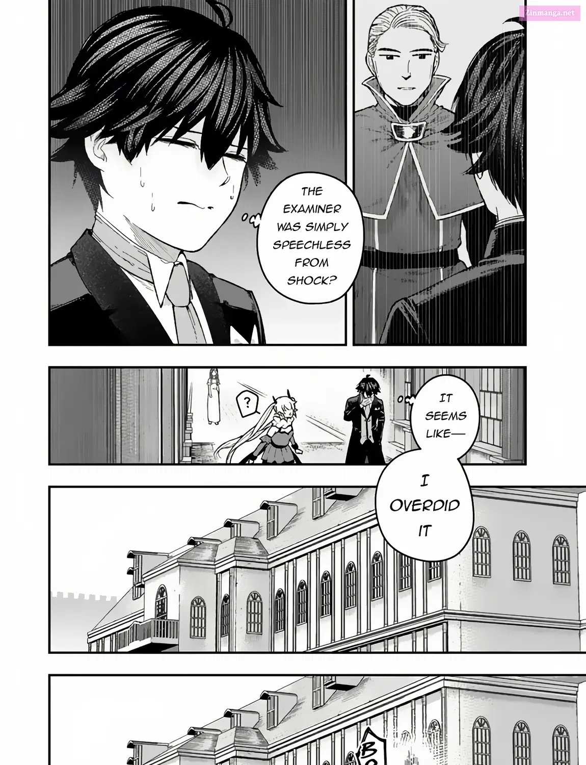 Gomi Ika da to Tsuihousareta Shounin, Jitsu wa Zensei Kenja Desu ~ Shijou Saikyou no Kenja, Sekai Saikou Hou no Gakuen ni Kayou Zinmanga X Chapter 3.2 Page 27