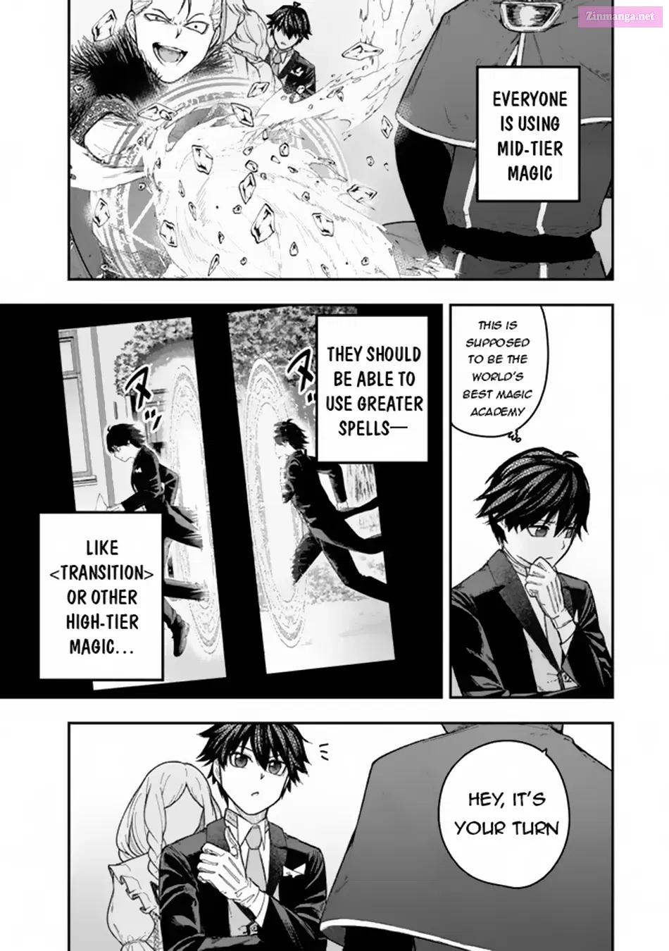 Gomi Ika da to Tsuihousareta Shounin, Jitsu wa Zensei Kenja Desu ~ Shijou Saikyou no Kenja, Sekai Saikou Hou no Gakuen ni Kayou Zinmanga X Chapter 3.1 Page 18