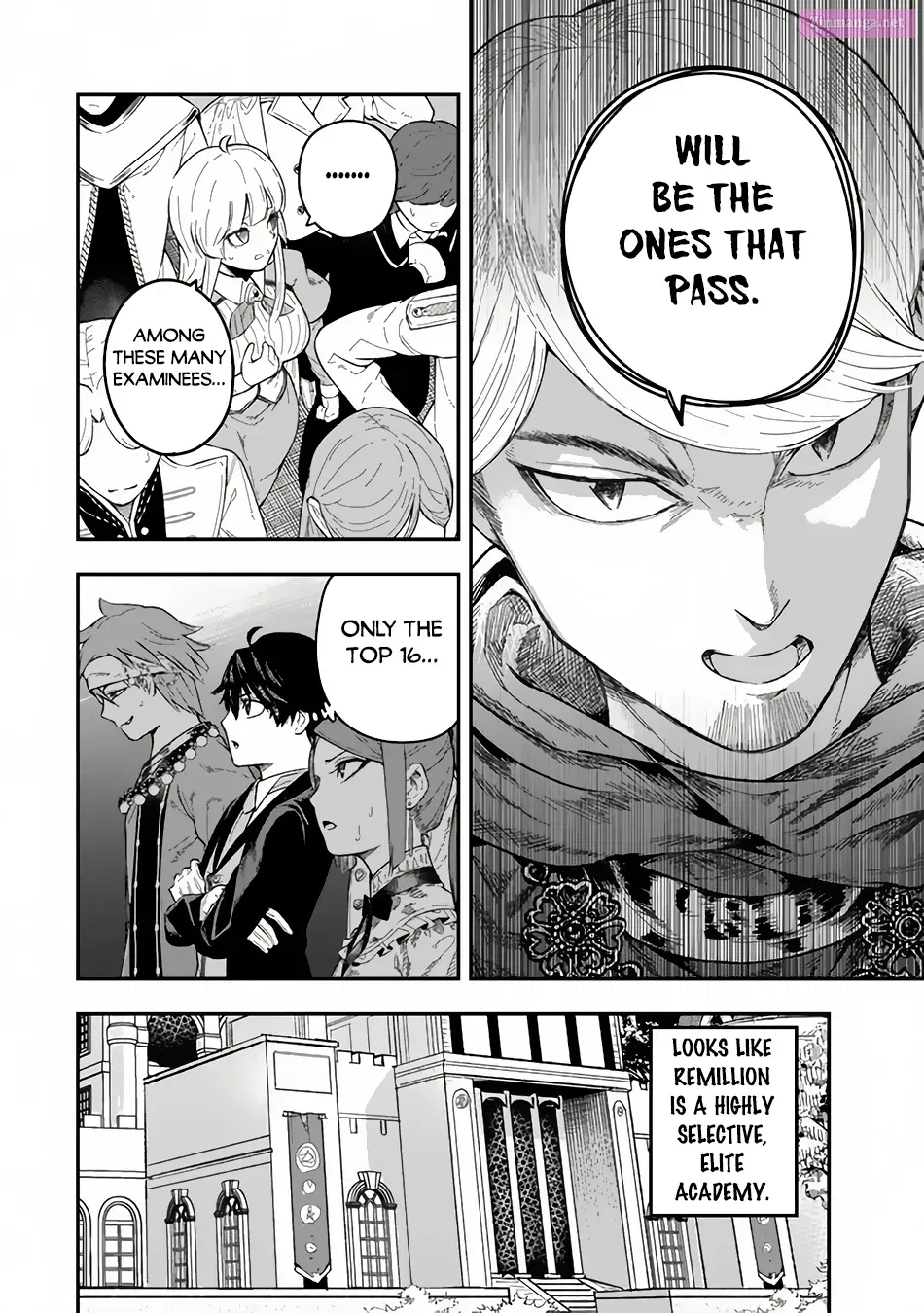 Gomi Ika da to Tsuihousareta Shounin, Jitsu wa Zensei Kenja Desu ~ Shijou Saikyou no Kenja, Sekai Saikou Hou no Gakuen ni Kayou Zinmanga X Chapter 2.2 Page 4