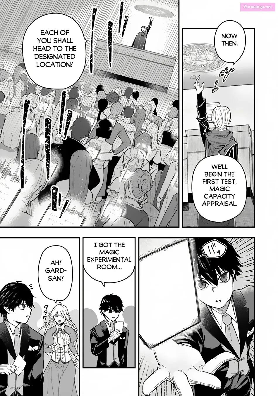 Gomi Ika da to Tsuihousareta Shounin, Jitsu wa Zensei Kenja Desu ~ Shijou Saikyou no Kenja, Sekai Saikou Hou no Gakuen ni Kayou Zinmanga X Chapter 2.2 Page 7